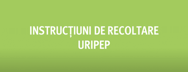 Testul UriPep - tutorial de recoltare